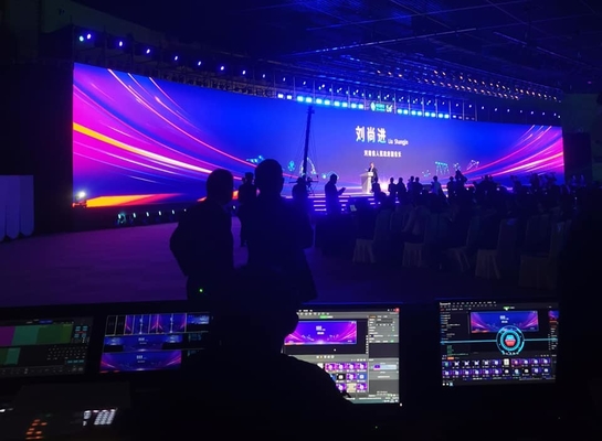 aluminum panel high definition SMD 2020 full color P3.91 500x500mm  indoor church wedding stage led tv screen