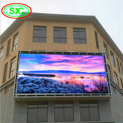 5V/40A Switch Power Loading Outdoor Full Color LED Display with Rgb 3in1 Pixel Configuration and 100 Lifespan
