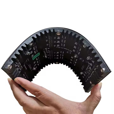 P4 Curving LED Video Screen Curtain Flexible Led Display Module full Color