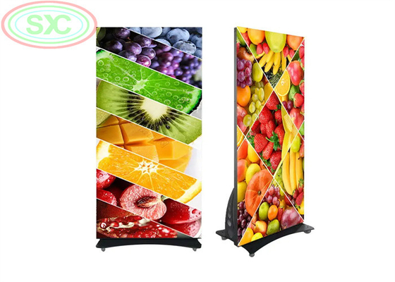Indoor P2.5 Led Poster Display Screen IP43 High Contrast For Rental