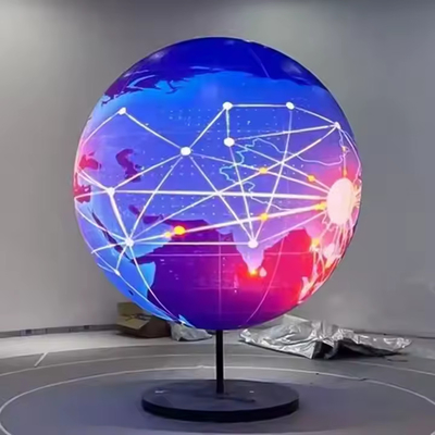 Indoor High Resolution LED Display P2 P2.5 P3 Curved LED Sphere Cube Screen HD
