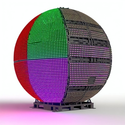 UL Certified Front Service Sphere LED Screen with 320*160mm Module Size and UL Certification