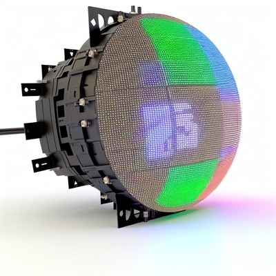 Epistar Led Chip Powered Sphere LED Screen with ISO Certification and Waterproof IP43