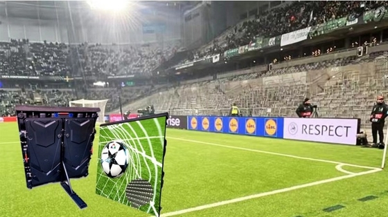 5000 1 Contrast Ratio Stadium LED Display with IP65 Grade and High Pixel Resolution of 40000Pixel/sqm