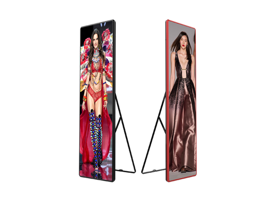 Cabinet Aluminum LED Poster Display with 680x2000mm Screen Size and 1R1G1B Color Configuration