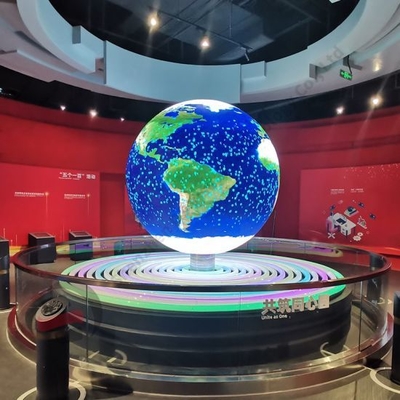 DC5V Ball-Shaped LED Display for Video Text and Image Display Function