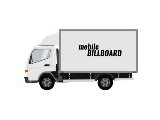 Texts Display Mobile Truck LED Display with 60Hz Frame Rate and Average No Failure of 1000hours