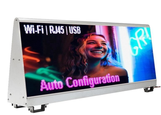 5mm Pitch Size Vehicle LED Signage with CE/ROHS/FCC/ISO2001 Standard