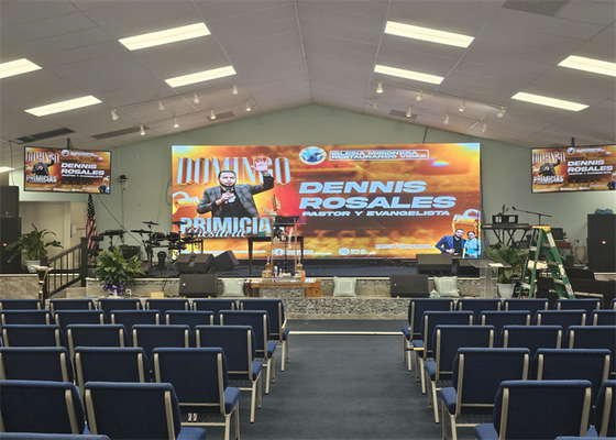 Wide Viewing Angle Rental LED Display with 120° Horizontal and Vertical Angle for Optimal Viewing Experience