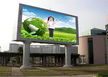 High Definition SMD 3528 Outdoor Waterproof Advertising LED Screen P8 1/8 Scan Nova / Linsn System