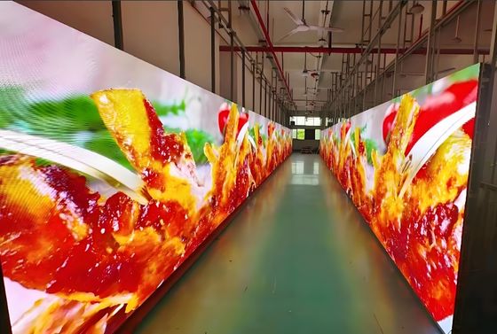 Cabinet Size 600*337.5MM Glue On Board led screen