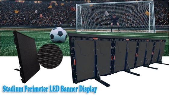 Cold Rolled Steel Frame Sportstadium LED Scoreboards 60Hz Refresh Rate and Durable Material