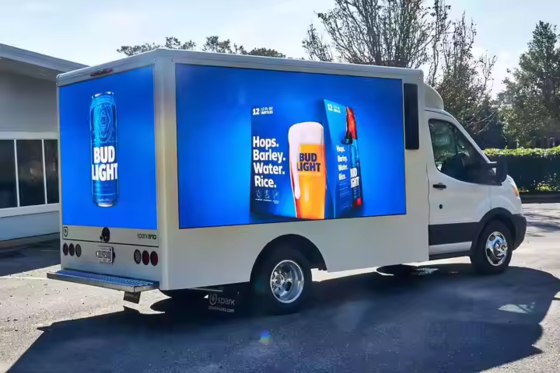 China Full Color Led Mobile Truck P5 Mobile LED Advertise Bilboards Screen Outdoor