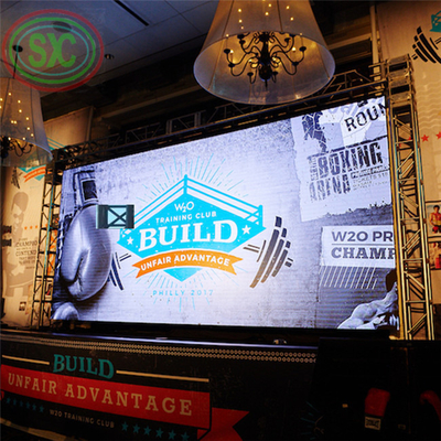 High Density 112896 Dot/m2 Indoor Full Color LED Display with Die-cast Aluminum Material and 250*250mm Module Size