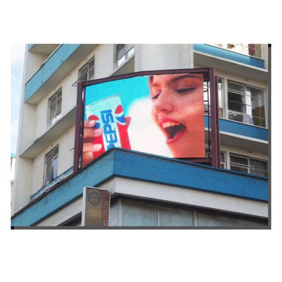 P10 ip65 waterproof rear service open cabinet p10 outdoor full color led screen display led panel 320* 160mm for adverti