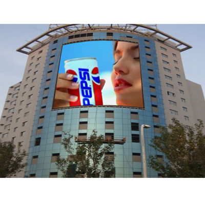 P10 ip65 waterproof rear service open cabinet p10 outdoor full color led screen display led panel 320* 160mm for adverti