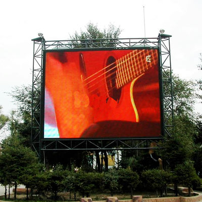 Weather Resistant Outdoor Full Color LED Display Offering Clear Visibility Perfect