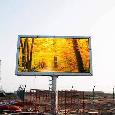 High Brightness P6 Outdoor Full Color LED Display for Advertising with Nationstar SMD3535 and Waterproof Design