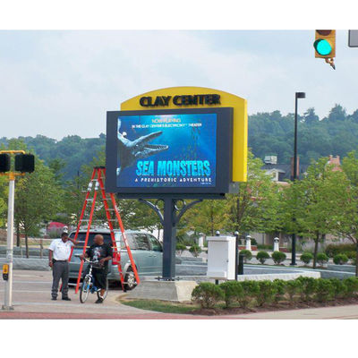 High Brightness P8 Outdoor Full Color LED Display with Good Color Consistency and Waterproof IP65