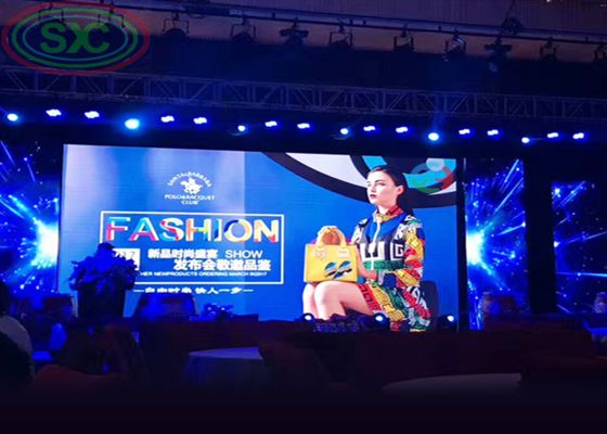 High Brightness Indoor Full Color LED Display for Facades Architecture and Information Systems P4 LED Wall