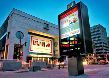 Curve Screen 7500cd/M2 Brightness HD Outdoor Full Color LED Display P10 DIP IP 65 Fixed Installation