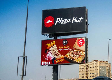 Waterproof Advertising LED Screen P8 Outdoor Full Color 1/4 Scan Mode HD