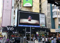 IP65 P10 Outdoor Led Advertising Screens Wide View Angle Waterproof Iron Cabinet