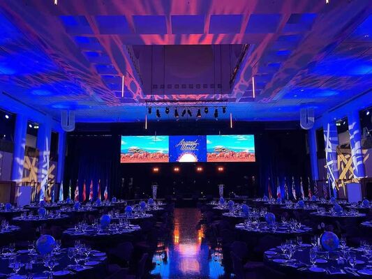 Stage LED Screens designed for stadium and commercial advertising with wide viewing angles and stable AC power operation voltage