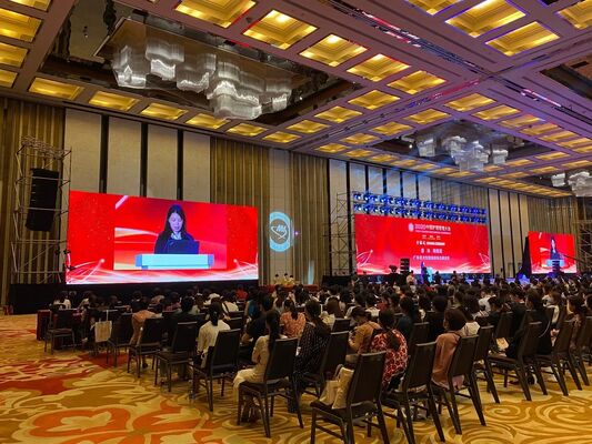 Stage LED Screens Featuring Module Size of 250 by 250 Millimeters and Resolution of 64 by 64 Pixels for Detailed Display