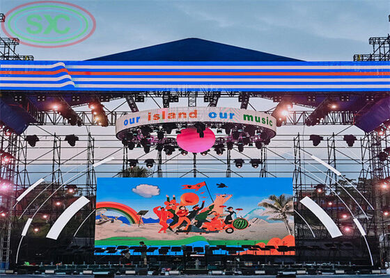 Outdoor Full Color LED Display P2.6 Panel Engineered for Supermarket Providing High Definition Content Display and Operation