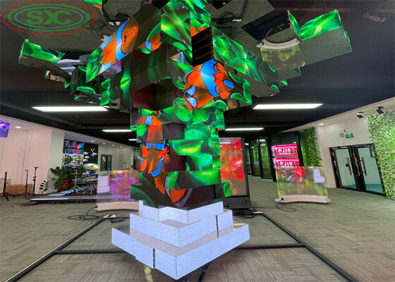 Rental LED Display Flexible Event Stage Backdrop Video Wall with High Pixel Density and Cabinet Size 500 by 1000 Millimeters