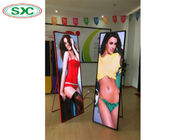 P2.5 P3 Poster Advertising LED Screens Asynchronous Control Shop Entrance Installation
