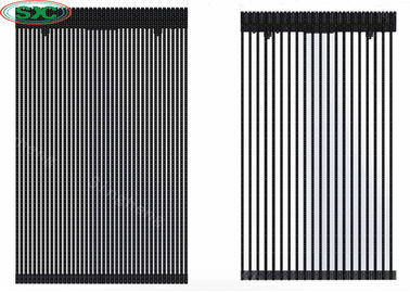 Light weight P15.625-31.25 Curtain LED Display SMD Outdoor transparent led Screen