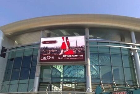 Outdoor P10 Full Color LED Display Offering Humanized Operating Interface and Simple Structure for Convenient and Maintenance