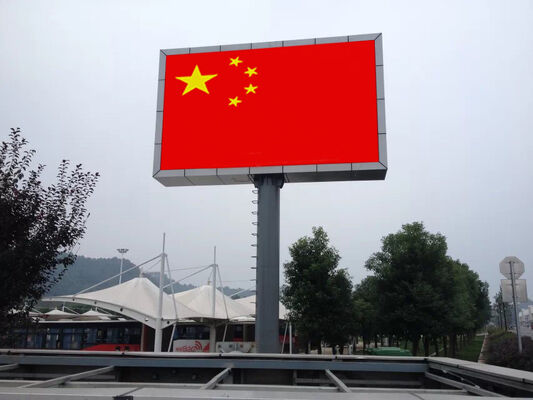 Outdoor P10 Full Color LED Display Offering Humanized Operating Interface and Simple Structure for Convenient and Maintenance