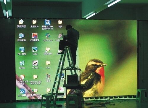 Indoor  p4 Full Color LED Display with Consumption Excellent Thermal Design and High Refresh Rate for Energy Advertising Solutions