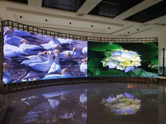 Indoor  p4 Full Color LED Display with Consumption Excellent Thermal Design and High Refresh Rate for Energy Advertising Solutions