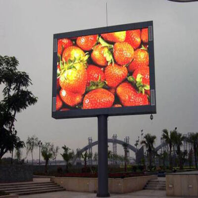 Long Lifespan Outdoor Full Color LED Display P10 with High Protection Degree IP65 and Low Attenuation for Outdoor Advertising