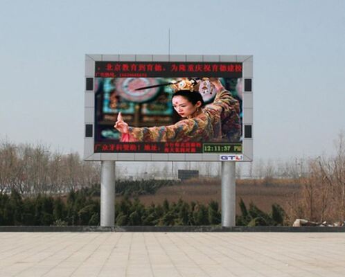 Outdoor p10 Full Color LED Display with Constant Driving Current and Computer Synchronous Control for Stable and Operation
