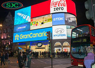 Signboard Wall Video Advertising Led Display Screen Outdoor P4 3 Years Warranty