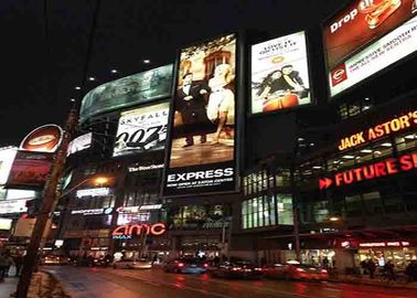 Full Color Outdoor Waterproof High Brightness LED Screen Rental P3 Commercial Center Installation