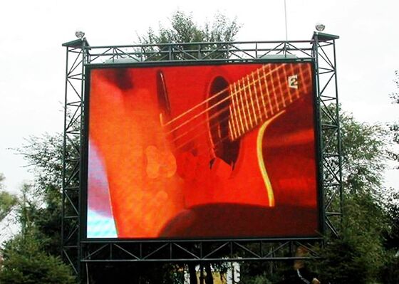 waterproof ree open cabinet p6 outdoor full color led screen display