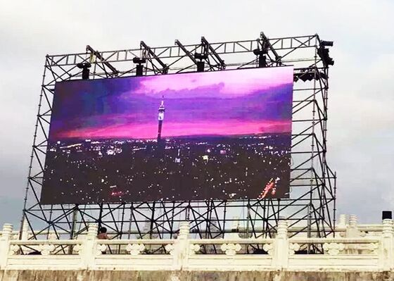 LED Lamp P3.91 LED Display Indoor / Outdoor Wall Mounted LED Screen 3840hz refresh rate