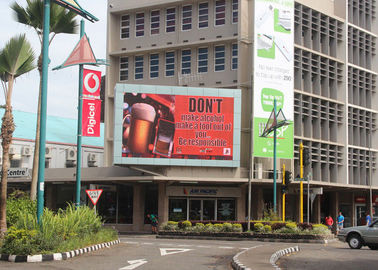 Outdoor HD Full Color LED Signage, P5 Video Panel LED Billboard