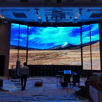 P5 LED Video Screen - High Resolution Full Color Lightweight Hanging LED Display for Digital Advertising