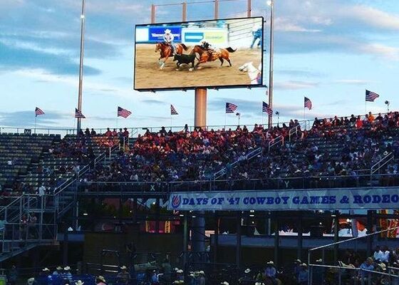 SCX LED P10 Outdoor Full Color LED Display for Commercial Advertising Easy Installation High Brightness and Wide View Angle