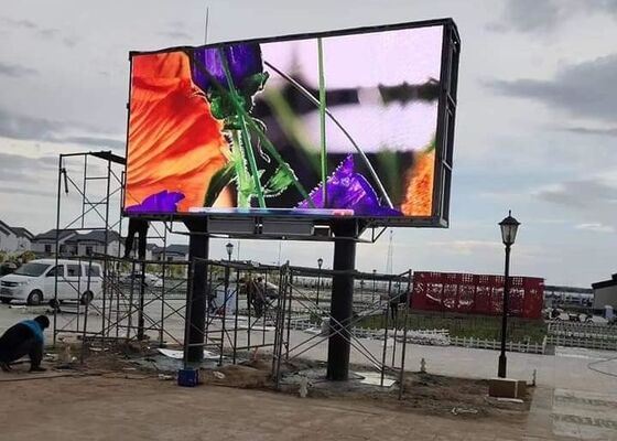 Good price P6 Waterproof Outdoor led Display Advertising  with 3840hz refresh rate online