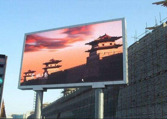 Customizable Outdoor Full Color LED Display for Advertising with Adjustable Brightness and Color Settings for Optimal Display