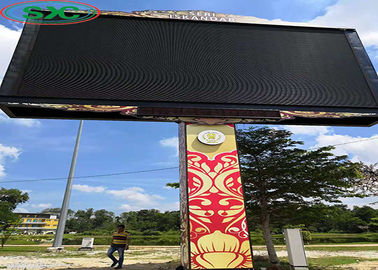 High Resolution Outdoor Full Color LED Display SMD P10 1/2 Scan