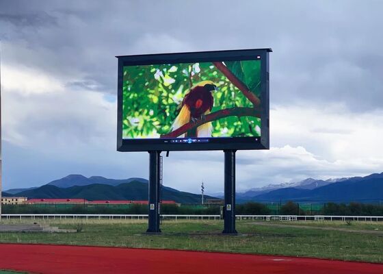 Full color outdoor p10 960X960MM advertising led displays fixed rental display billboard sign screen video wall